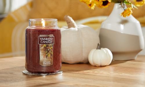 Yankee Candle Autumn Wreath Scent - 22oz | Thanksgiving Gifts For Hosts