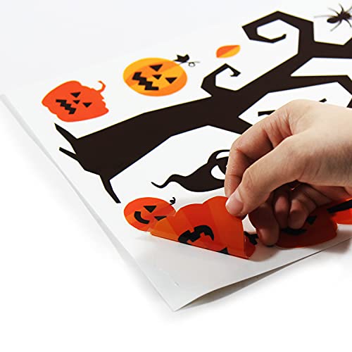 Halloween Window Stickers | 146pcs