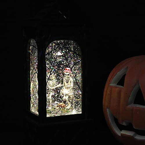 Halloween Ghost Projection Snow Globe Lantern with 6-Hour Timer | Halloween Decorations