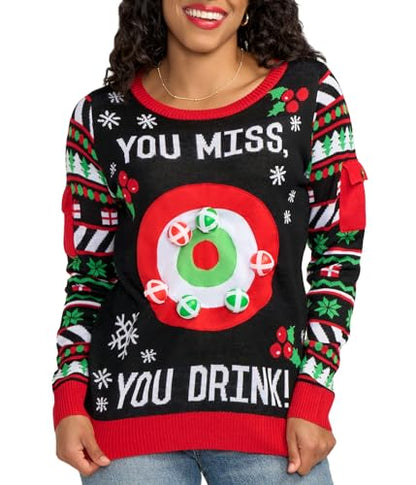 Women's Funny Ugly Christmas Sweaters | Sizes XS - 4XL | Available in various designs and colors