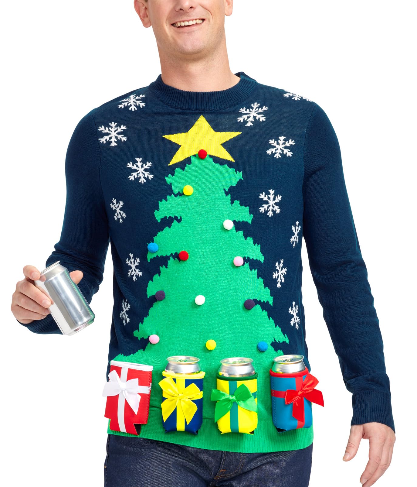 Men's Funny Ugly Christmas Sweaters | Sizes XS - 5XL | Available in various designs and colors