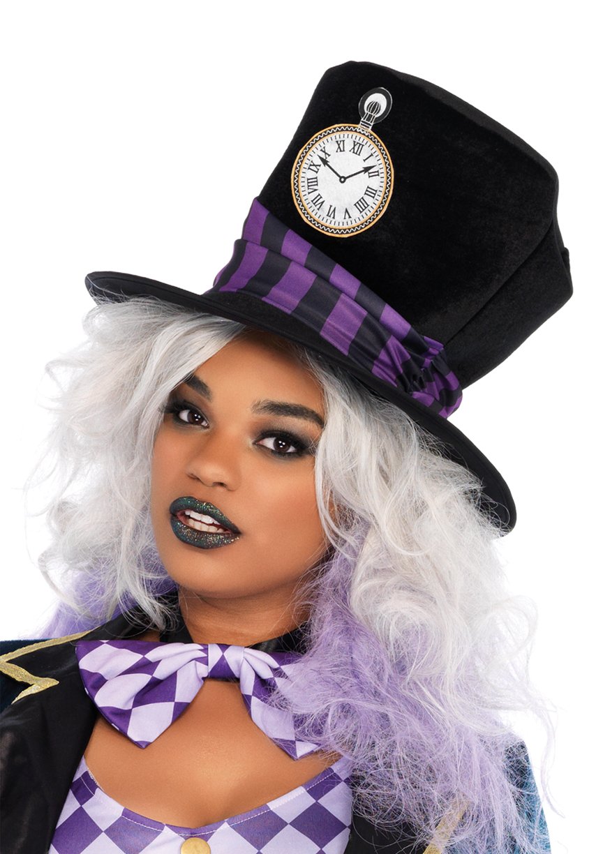 Women's Mad Hatter Halloween Costume | 4 Pc  , Size S - XL