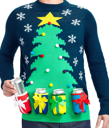 Men's Funny Ugly Christmas Sweaters | Sizes XS - 5XL | Available in various designs and colors