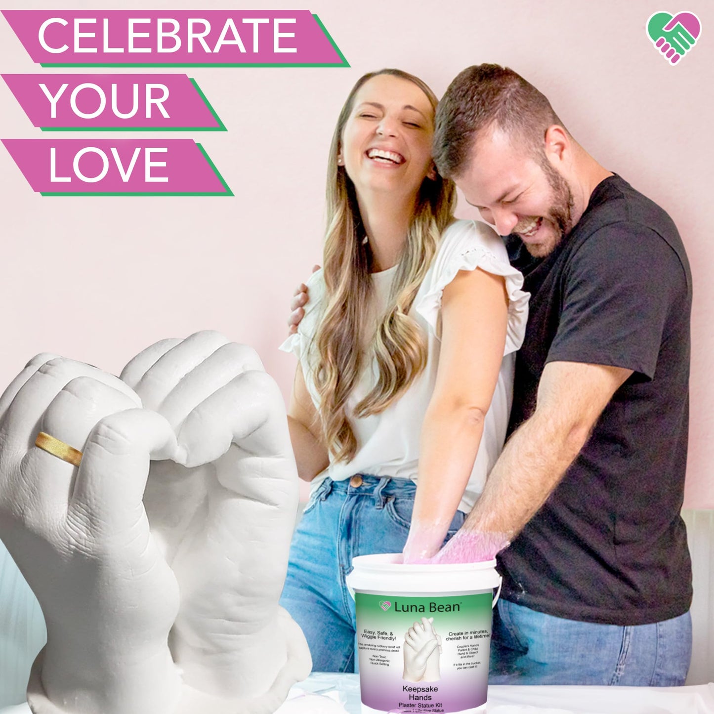 Luna Bean Hand Casting Kit | Christmas Gifts For Couples