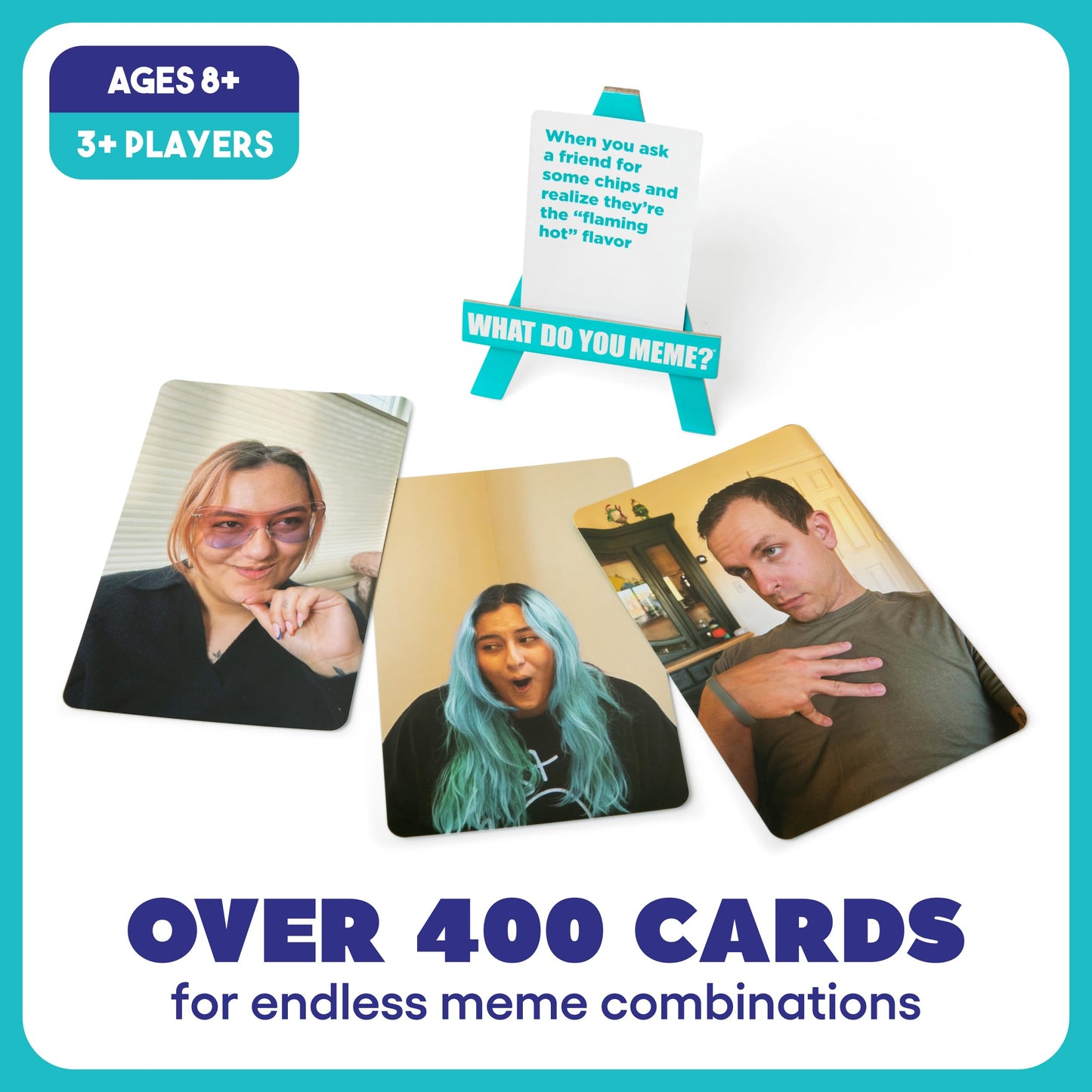 What Do You Meme? Family Edition Card Game | Ages 8+ years | Thanksgiving Gifts For Hosts