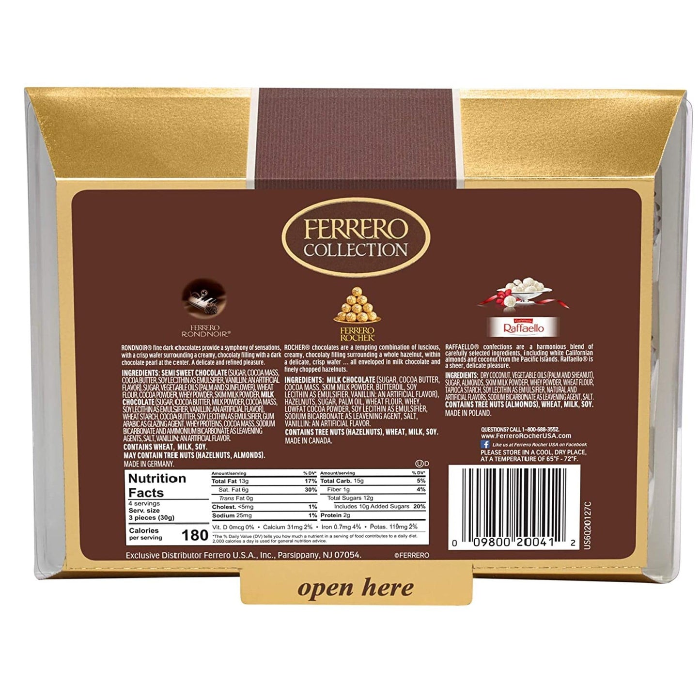 Ferrero Collection 12 Count - Gourmet Assorted Hazelnut Milk Chocolate, Dark Chocolate and Coconut | Thanksgiving Gifts For Host