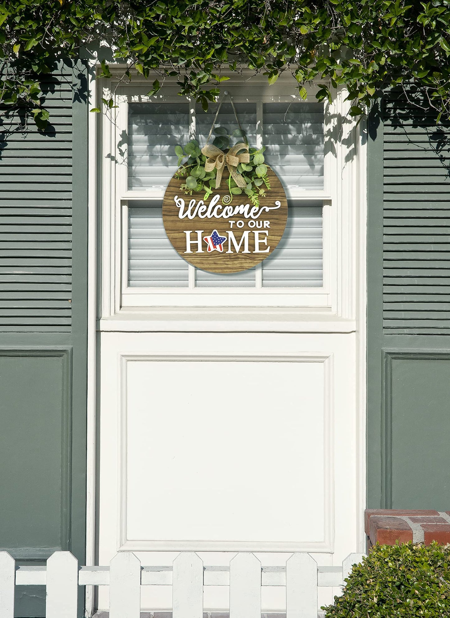 Interchangeable Seasonal Welcome Sign | Decorations For All Seasons Of The Year