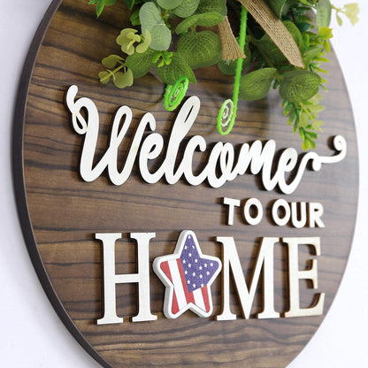 Interchangeable Seasonal Welcome Sign | Decorations For All Seasons Of The Year